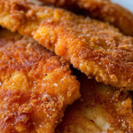 How do you get chicken cutlet breading to stick?