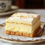 No-Bake Custard Cream Slice