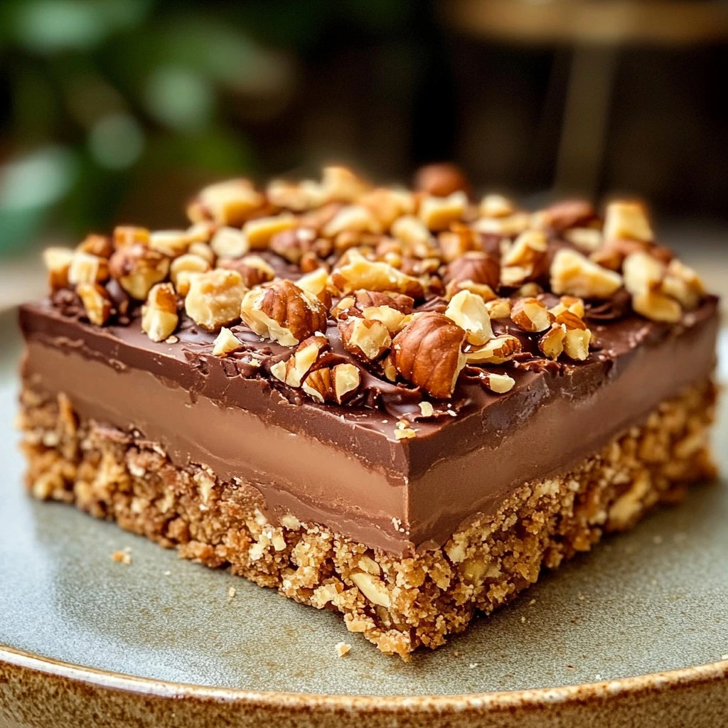 No-Bake Crunchie Slice