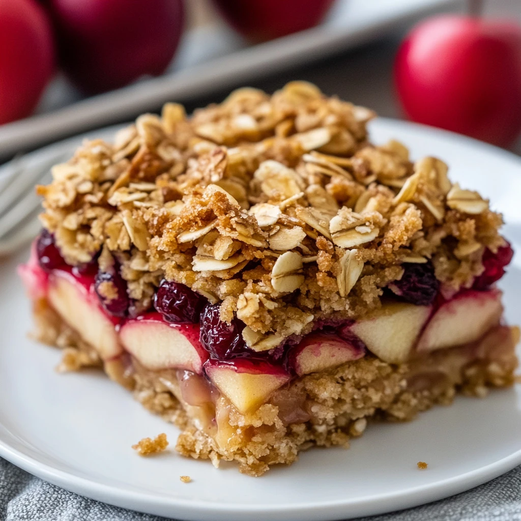 Apple Cranberry Crisp