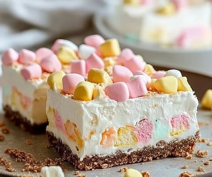 No-Bake Marshmallow Slice