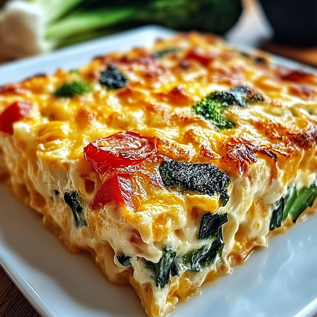 Cottage Cheese and Veggie Bake
