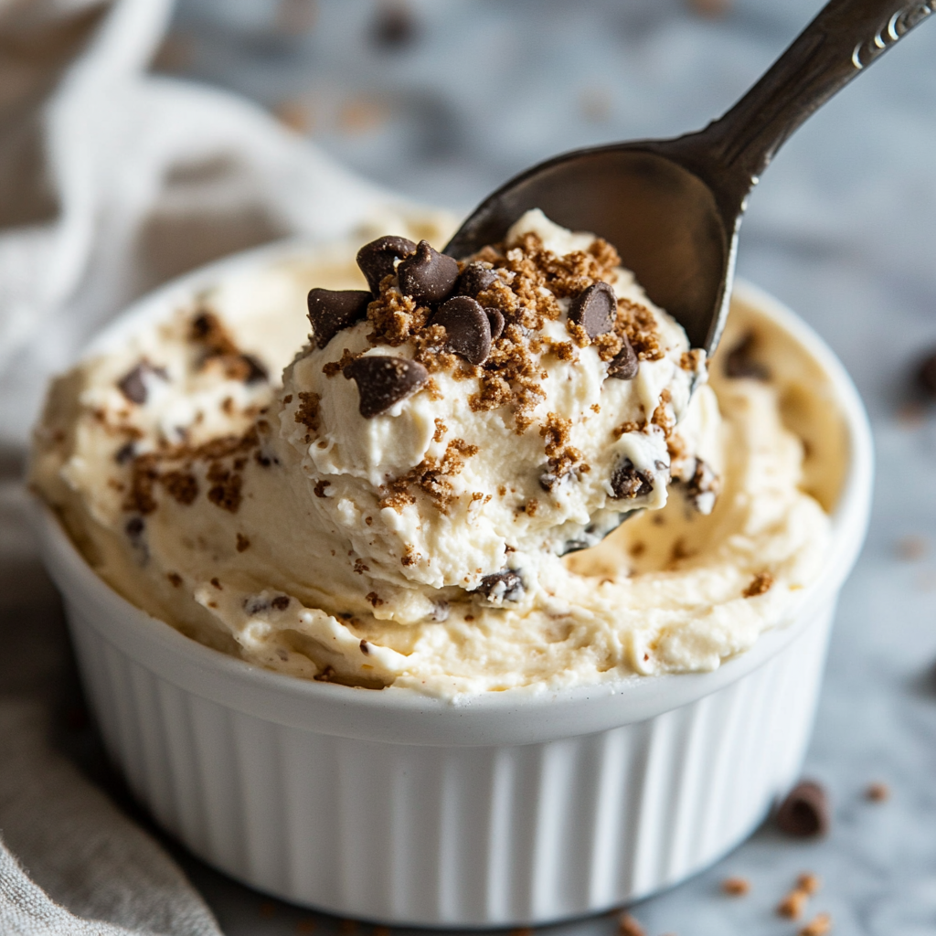 No-Bake Cottage Cheese Cookie