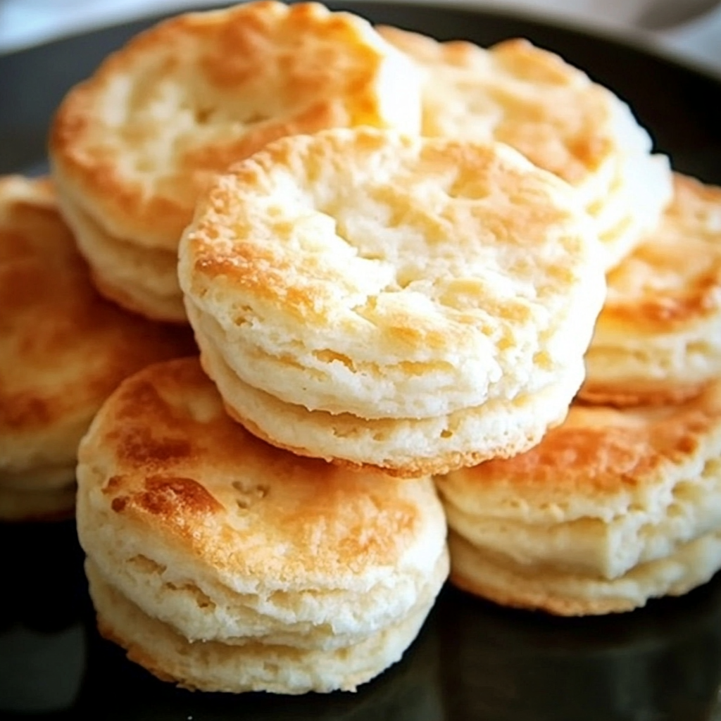 Melt-In-Your-Mouth 2-Ingredient Biscuits