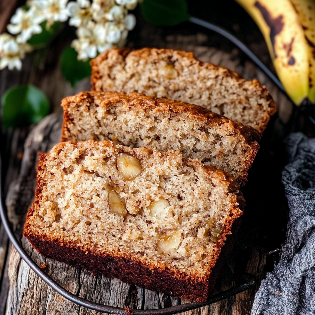 Cottage Cheese Banana Bread