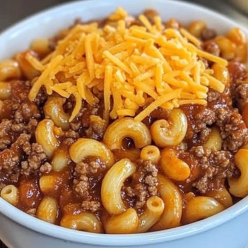 Coney Chili Mac Casserole