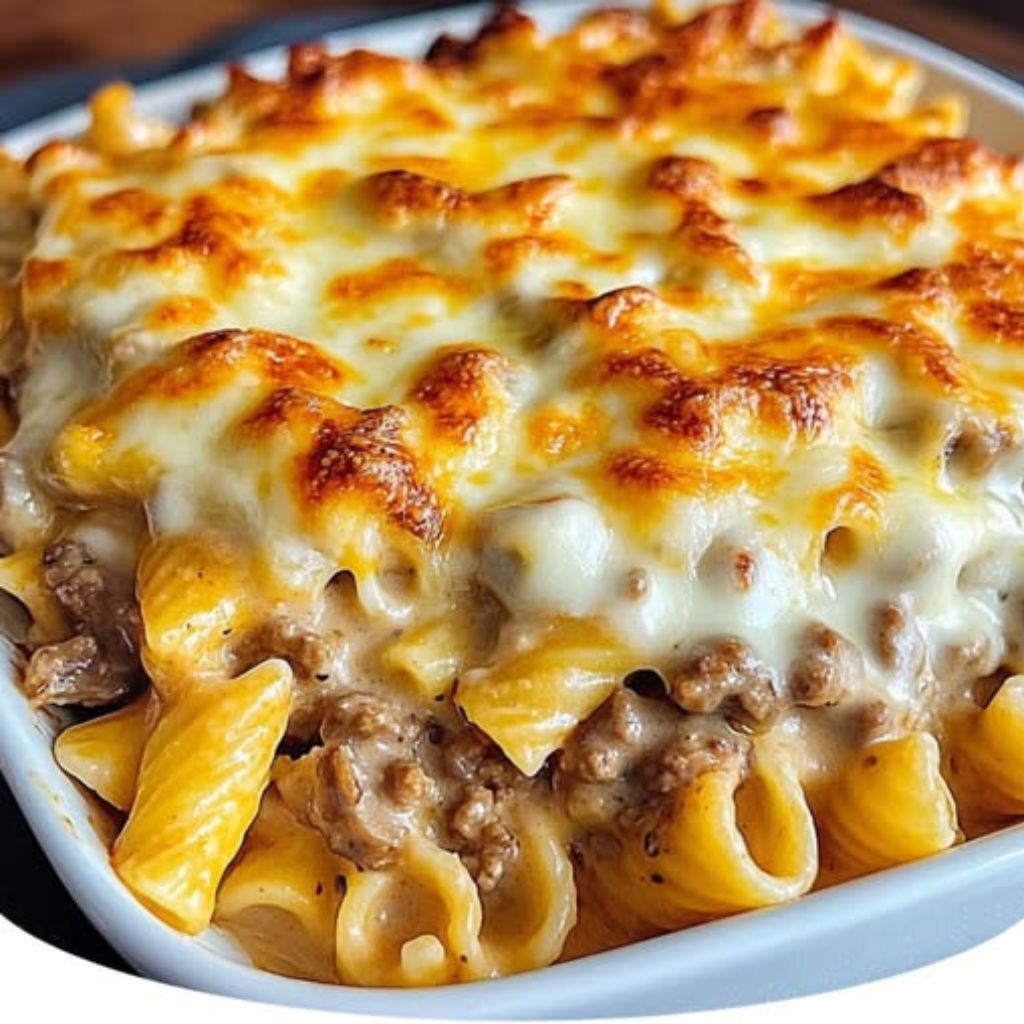 4-Ingredient Hamburger Casserole Recipe