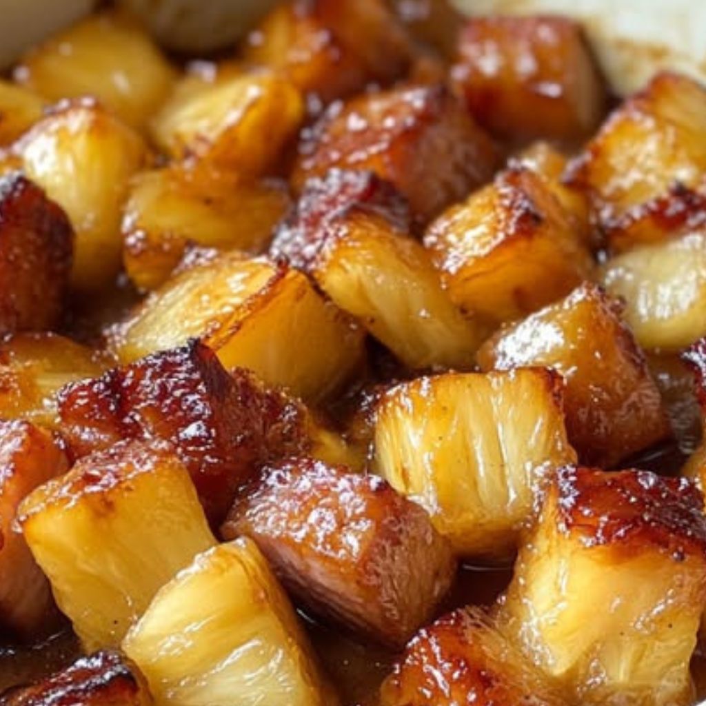 Brown Sugar Pineapple Ham Bake