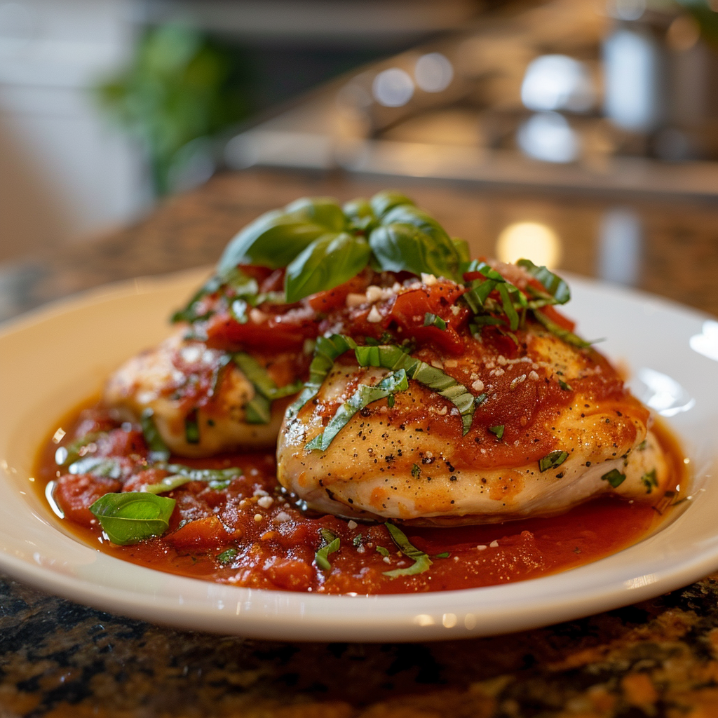 Tomato Basil Chicken